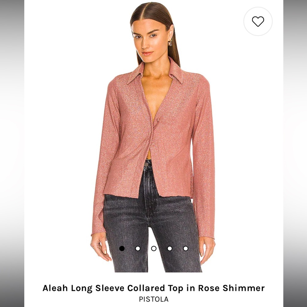 Pistola Rose Shimmer Long sleeve top